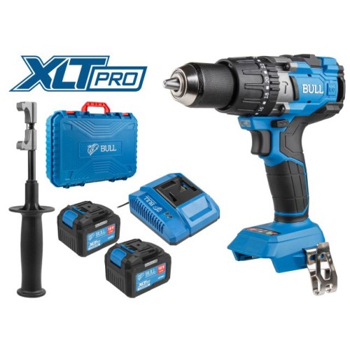 Аккум. дрель-шуруповерт BULL SR 1805, 2х6 А*ч, 120 Н*м, БЗП(мет.) 13 мм