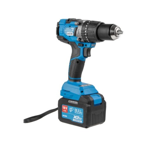 Аккум. дрель-шуруповерт BULL SR 1805, 2х6 А*ч, 120 Н*м, БЗП(мет.) 13 мм