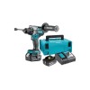 Аккум. ударная дрель-шуруповерт MAKITA LXT DHP 486 RTJ