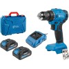 Аккум. дрель-шуруповерт BULL SR 1803, 2x2 А*ч, 45 Н*м, БЗП 10 мм