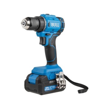Аккум. дрель-шуруповерт BULL SR 1803 XLTpro БЕСЩЕТ., 2x2 А*ч, 18 В, 45 Н*м, БЗП 10 мм