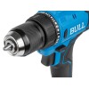Аккум. дрель-шуруповерт BULL SR 1803, 2x2 А*ч, 45 Н*м, БЗП 10 мм