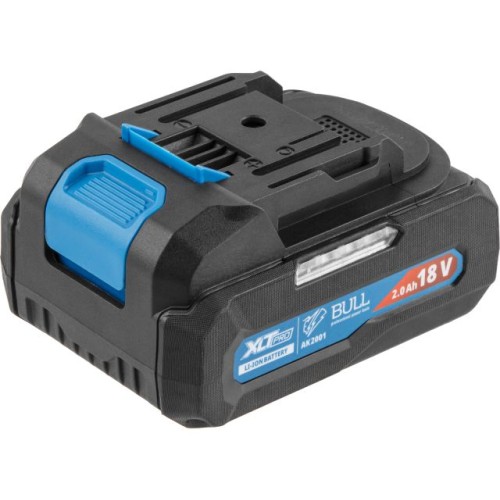 Аккум. дрель-шуруповерт BULL SR 1803, 2x2 А*ч, 45 Н*м, БЗП 10 мм