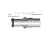 Манжета переходная D50x40 черная AV Engineering