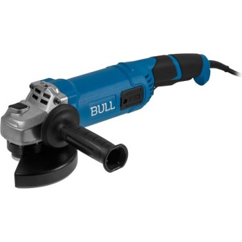 Двуручная углошлифмашина BULL WS 1501 150 мм, 1400 Вт, 8400 об/мин, пылезащ., 4м кабель