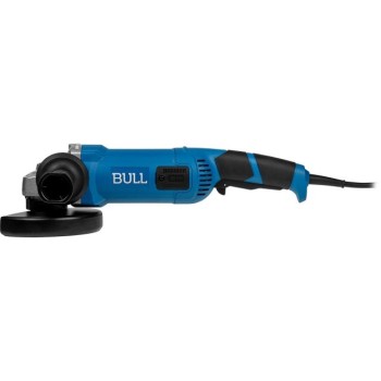 Двуручная углошлифмашина BULL WS 1501 150 мм, 1400 Вт, 8400 об/мин, пылезащ., 4м кабель
