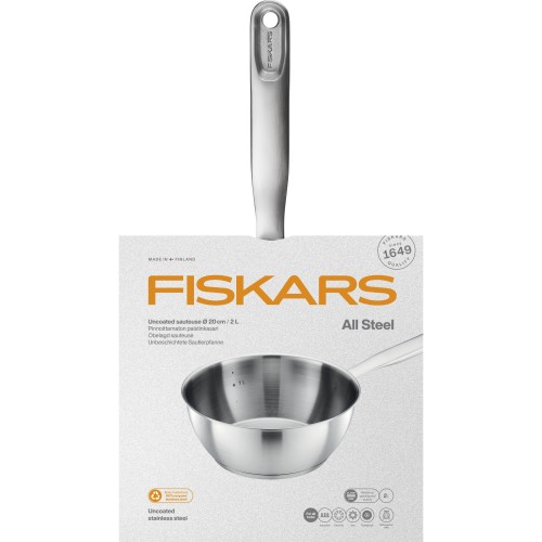 Сотейник 2л/20cм  All Steel Fiskars