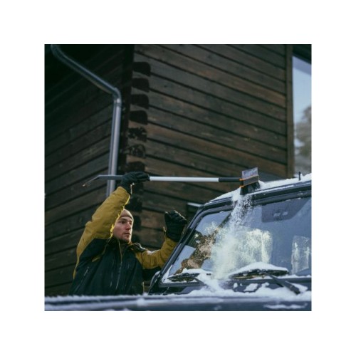 Щетка для снега 96-121см телескоп. со скребком X-series FISKARS