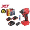 Аккум. ударный гайковерт/винтоверт WORTEX CWR 0218 2x2 А*ч, 220 Н*м