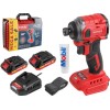 Аккум. ударный гайковерт/винтоверт WORTEX CWR 0218 2x2 А*ч, 220 Н*м
