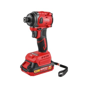Аккум. ударный гайковерт/винтоверт WORTEX CWR 0218 XLT 2x2 А*ч, БЕСЩЕТ., 18 В, 220 Н*м