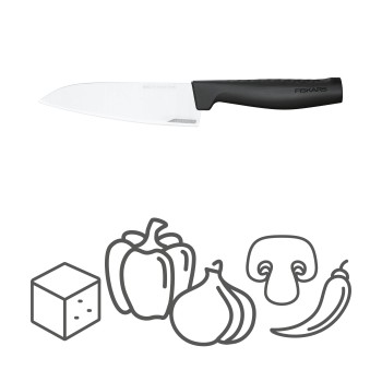 Нож поварской средний 14 см Hard Edge Fiskars