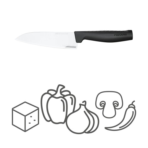 Нож поварской средний 14 см Hard Edge Fiskars