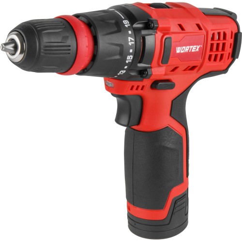 Аккум. дрель-шуруповерт WORTEX BD 1215 LiSET + 2 насадки