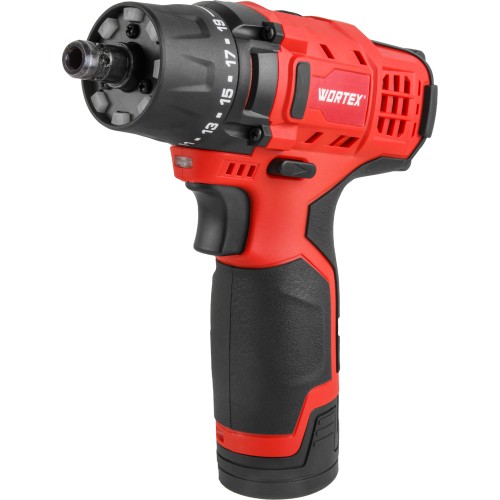 Аккум. дрель-шуруповерт WORTEX BD 1215 LiSET + 2 насадки