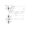 Смеситель для ванны (Lt) D35, серия POS AV Engineering
