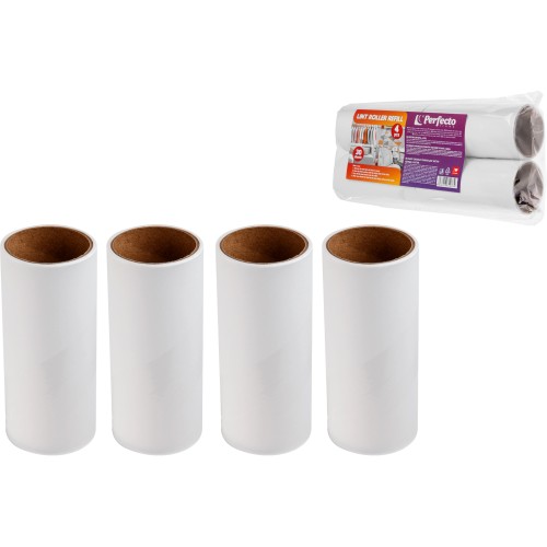 Набор сменных роликов для чистки одежды, 4шт., PERFECTO LINEA