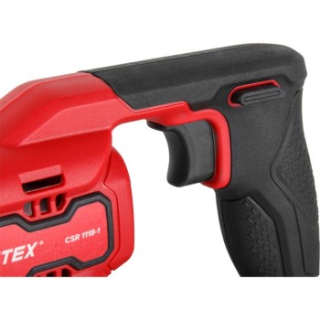 Аккум. сабельная пила WORTEX CSR 1118-1 ALL1 XLT SET 18В, 4 Ач акб, дер. 110 мм