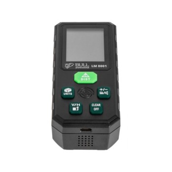 Дальномер лазерный BULL LM 8001 в кор. Проекция креста (зеленый), 0,08 – 80 м, +- 2 мм