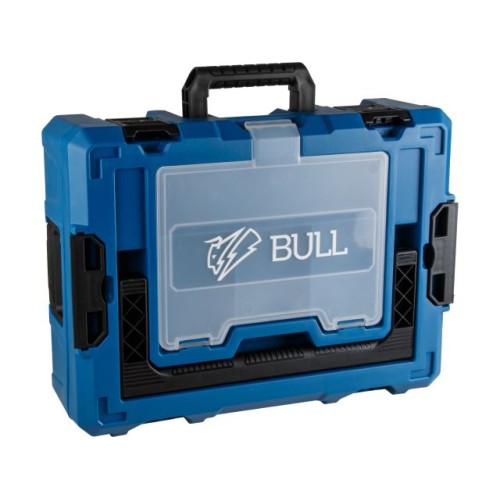 Аккум. углошлифмашина BULL CSG 1812-1 SR 2x6 Ач, 125 мм, рег. об