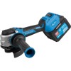 Аккум. углошлифмашина BULL CSG 1812-1 SR 2x6 Ач, 125 мм, рег. об