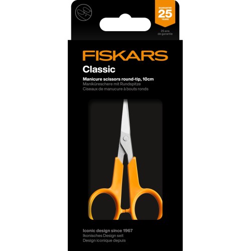 Ножницы маникюрные 10см Classic Fiskars