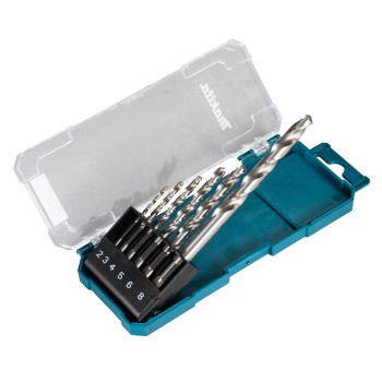 Набор сверл по металлу ц/х, HSS-G, D-75742 комплект из 6 шт MAKITA