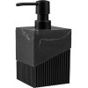 Диспенсер (дозатор) для мыла ELEMENT MARBLE, черный, PERFECTO LINEA