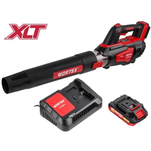Аккум. воздуходувка WORTEX BB 2018 D 18 В, 2 Ач акб, макс.объём 570 м куб/ч