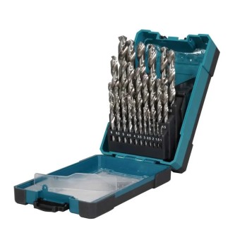 Набор сверл по металлу ц/х, HSS-G, D-78352 комплект из 19 шт MAKITA