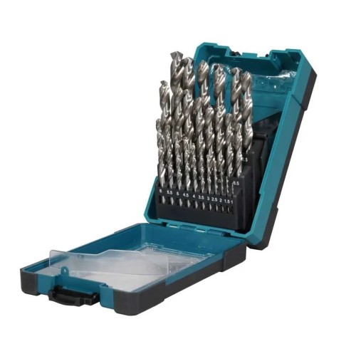 Набор сверл по металлу ц/х, HSS-G, D-78352 комплект из 19 шт MAKITA