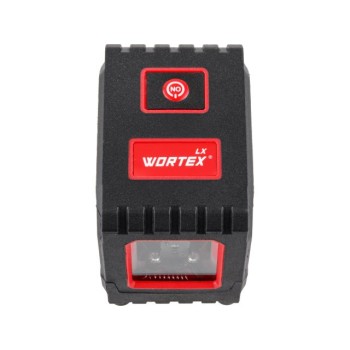 Нивелир лазерный линейный WORTEX LX LL 0210-2 (2х110°, до 15 м, +/- 0.3 мм/м, зеленый)