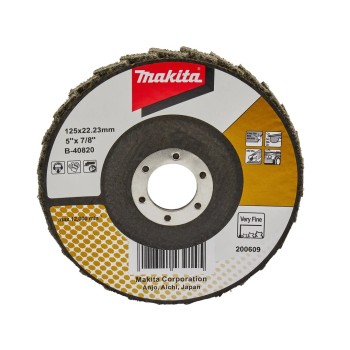 Круг лепестковый 125х22.2 мм плоский B-40820 MAKITA