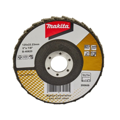 Круг лепестковый 125х22.2 мм плоский B-40820 MAKITA