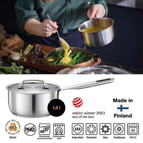 Соусник 1,5л All Steel Fiskars