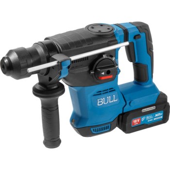 Аккум. перфоратор BULL CBH 1826 Xcase, XLTpro, БЕСЩЕТ., 18 В, 2.6 Дж, 26 мм, 1x4 А*ч, з/у