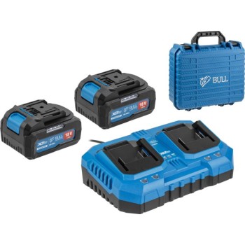 Набор аккумулятор 2х4 А*ч и зарядное устройство 2х4 А BULL XLTpro SET