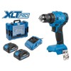 Аккум. дрель-шуруповерт BULL SR 1803, 2x2 А*ч, 45 Н*м, БЗП 10 мм