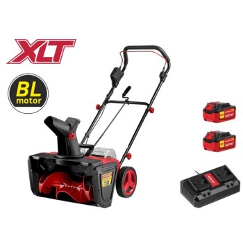Аккум. снегоуборщик WORTEX CST 5036 ALL1 SET XLT БЕСЩЕТ., 36 В, ширина 50 см