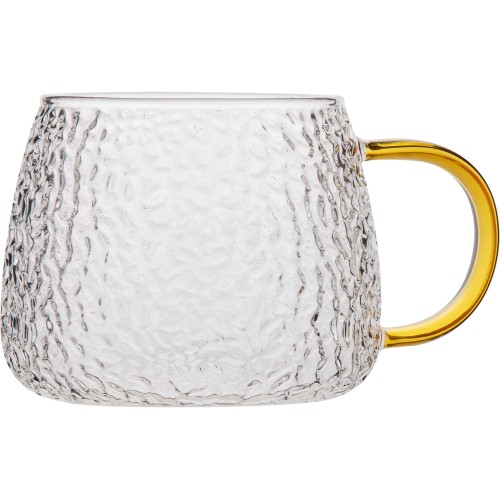 Кружка стеклянная, 450 мл, серия SYMPHONY GOLDEN, PERFECTO LINEA