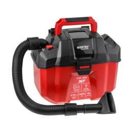 Аккум. пылесос WORTEX CVC 1815 ALL1 XLT SOLO БЕСЩЁТ., 18 В, 9-15 кПа, 10 л, строительный