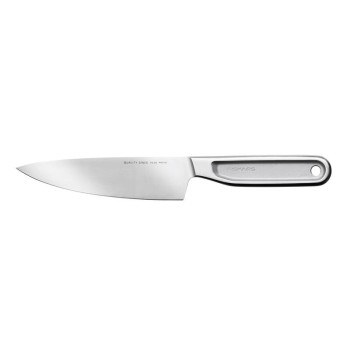 Нож поварской малый 13,5 см цельнометаллический All Steel Fiskars