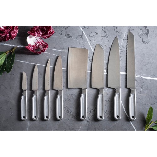 Нож поварской малый 13,5 см цельнометаллический All Steel Fiskars