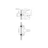 Смеситель для ванны (Lt) D40, серия BAS AV Engineering