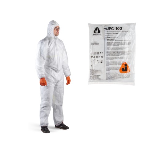Защитный комбинезон JPC-100 (р-р XL), (розн. уп.)  Jeta Safety