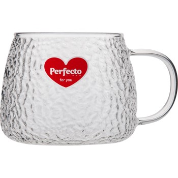 Кружка стеклянная, 450 мл, серия SYMPHONY CLEAR, PERFECTO LINEA