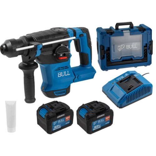 Аккум. перфоратор BULL CBH 1826, 26 мм, 2x6 А*ч, з/у