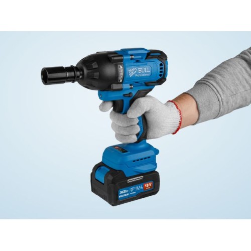 Аккум. ударный гайковерт BULL SC 1807, 750 Н*м, 1/2