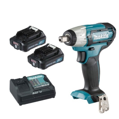 Аккум. ударный гайковерт MAKITA CXT TW 141 DWAE + АКЦИЯ Аккум. компрессор MP 100 DZ