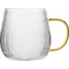 Кружка стеклянная, 400 мл, серия ARIA GOLDEN, PERFECTO LINEA 